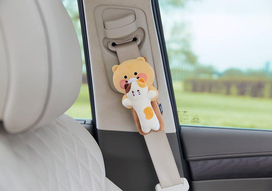 귀여운 카카오 안전벨트커버 카카오프렌즈 아기고양이 춘식이