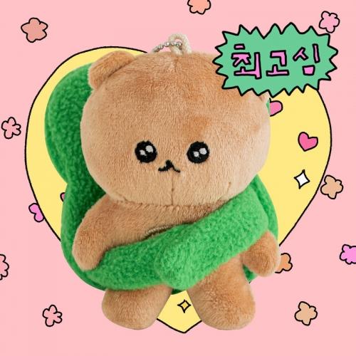 바잇미X최고심 행운다람쥐 키링 장난감 노즈워크