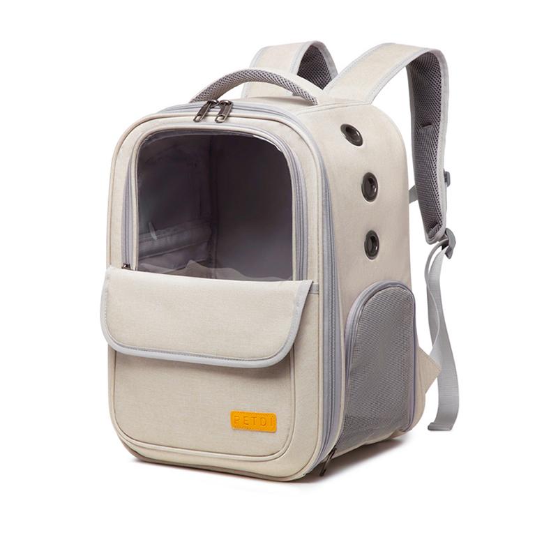 移動バッグ 犬用バックパック 猫用 小型犬用 ペットキャリー 移動バッグ メッシュ