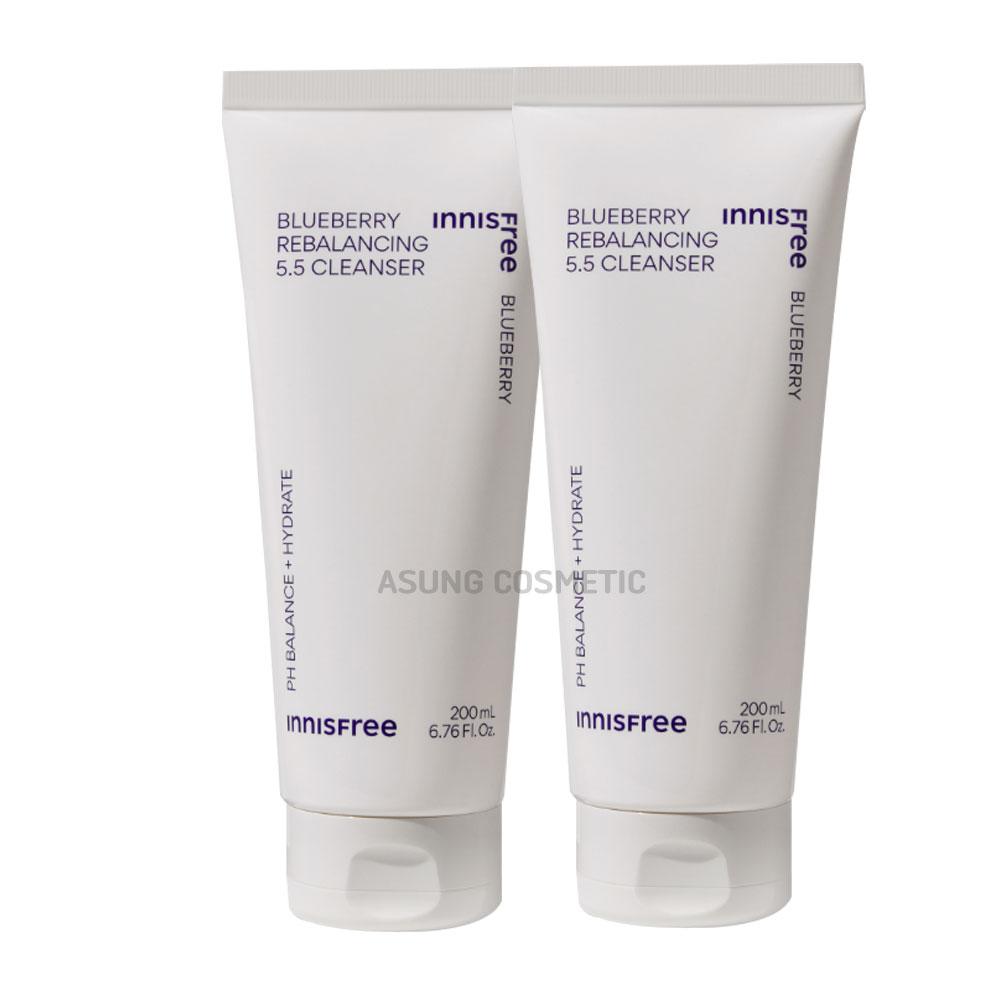 1+1 이니스프리 블루베리 대용량 클렌징폼 200ml