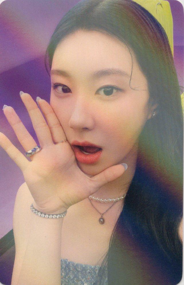[채령/멬스] ITZY KILL MY DOUBT 예약판매 특전 포토카드 포카