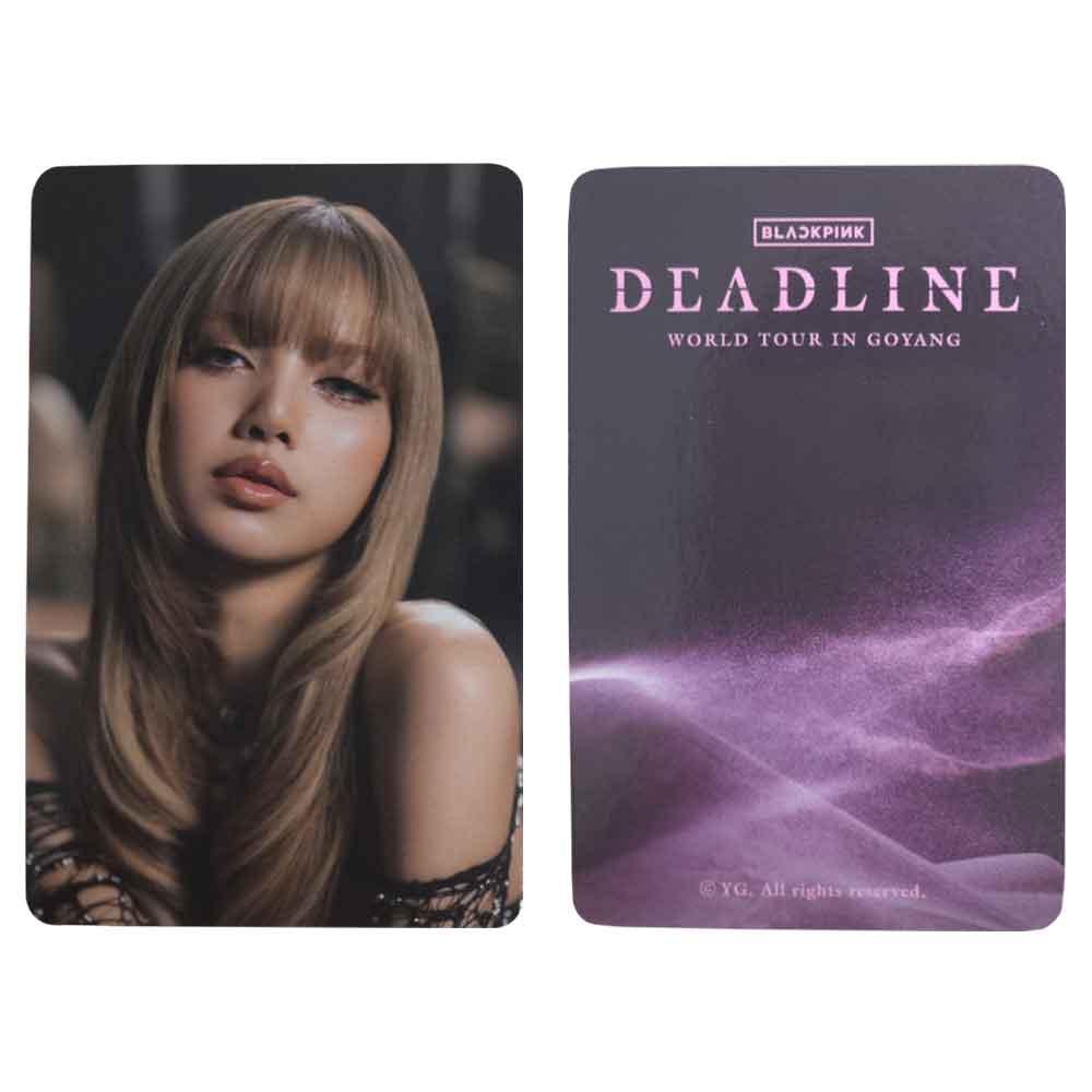 リサ BLACKPINK BALCKPNK DEADLINE TOUR フォトカード