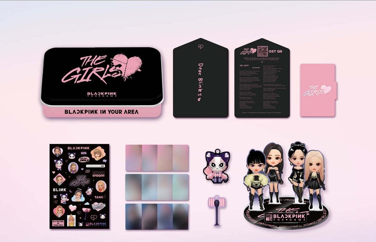 BLACKPINK THE GAME OST THE GIRLS ステラバージョン [BLACK ver]