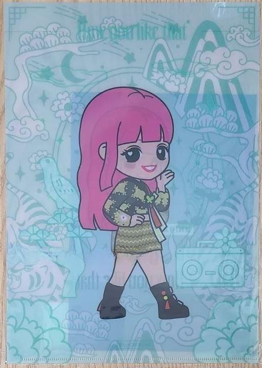 【BLACKPINK リサ Lホルダー】BLACKPINK 5TH ANNIVERSARY OFFICIAL GOODS HYLT L-HOLDER