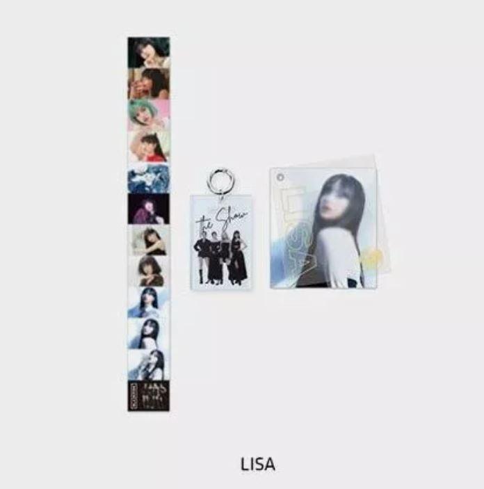 【BLACKPINK リサ ポストカードパッケージ】BLACKPINK THE SHOW OFFICIAL GOODS POSTCARD PACKAGE