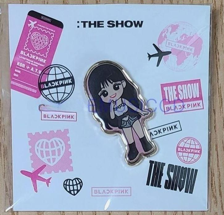 【BLACKPINK リサ バッジ】BLACKPINK 5TH ANNIVERSARY OFFICIAL GOODS THE SHOW BADGE
