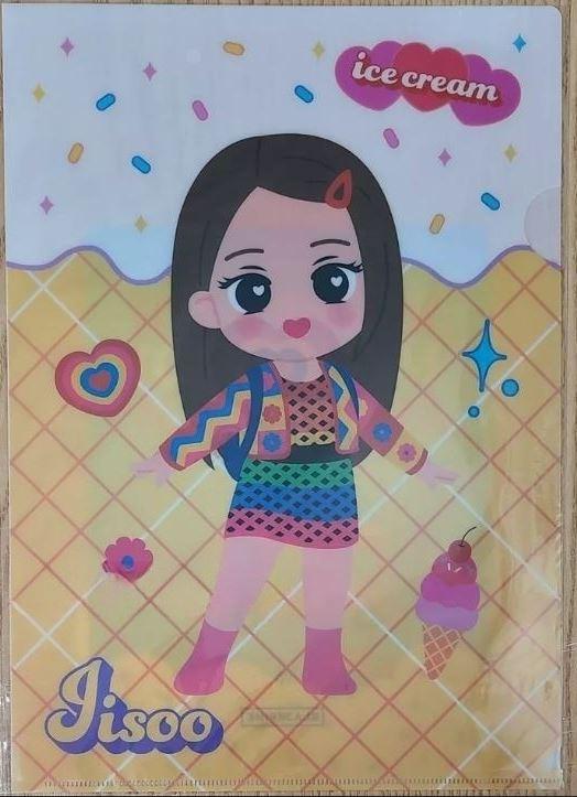 【BLACKPINK ジス Lホルダー】BLACKPINK 5TH ANNIVERSARY OFFICIAL GOODS ICE CREAM L-HOLDER