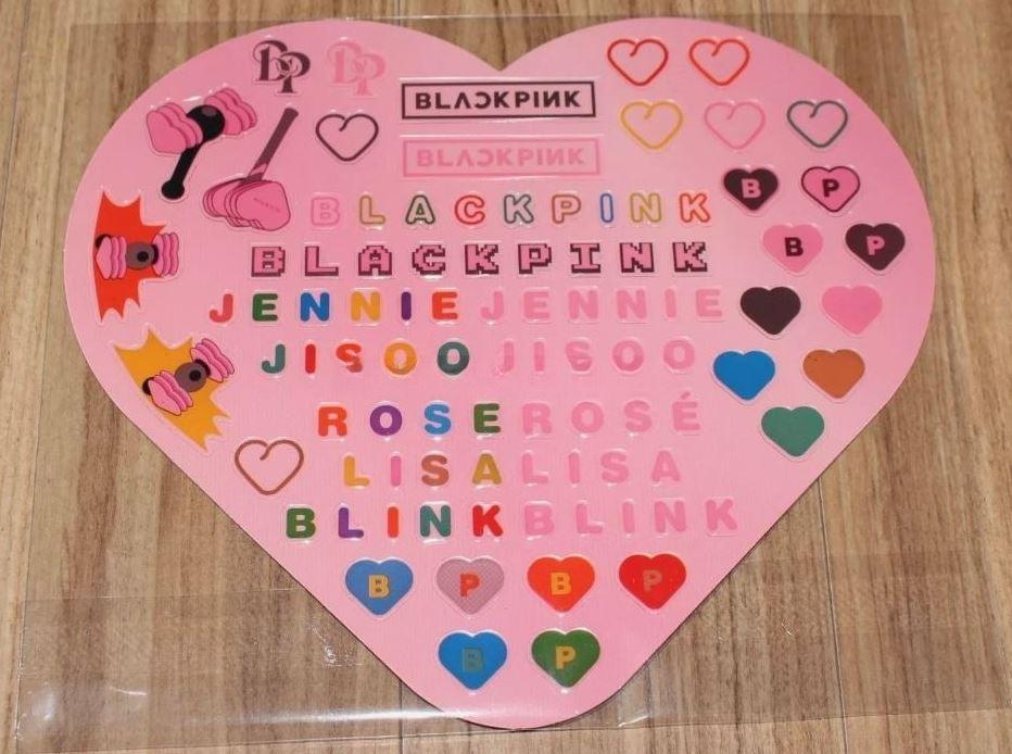 (BLACKPINK 2018 ツアーステッカーセット) BLACKPINK 2018 TOUR IN YOUR AREA SEOUL OFFICIAL GOODS STICKER SET