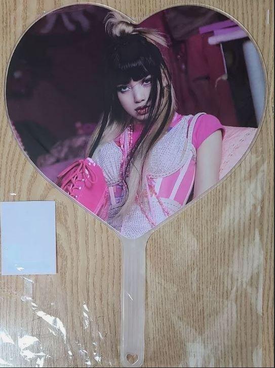 (BLACKPINK LISA イメージ ピケット) BLACKPINK BORN PINK WORLD TOUR SEOUL OFFICIAL MD GOODS IMAGE PICKET