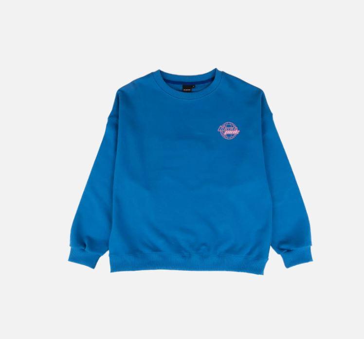 (BLACKPINK ブルーTシャツ Lサイズ) BLACKPINK 2019 PRIVATE STAGE Chapter 1 OFFICIAL GOODS SWEATSHIRTS BLUE L