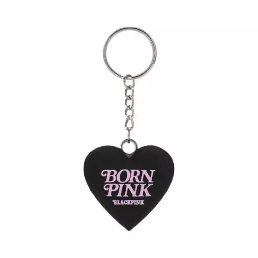 VERDI x BLACKPINK ハートキーホルダー ブラック