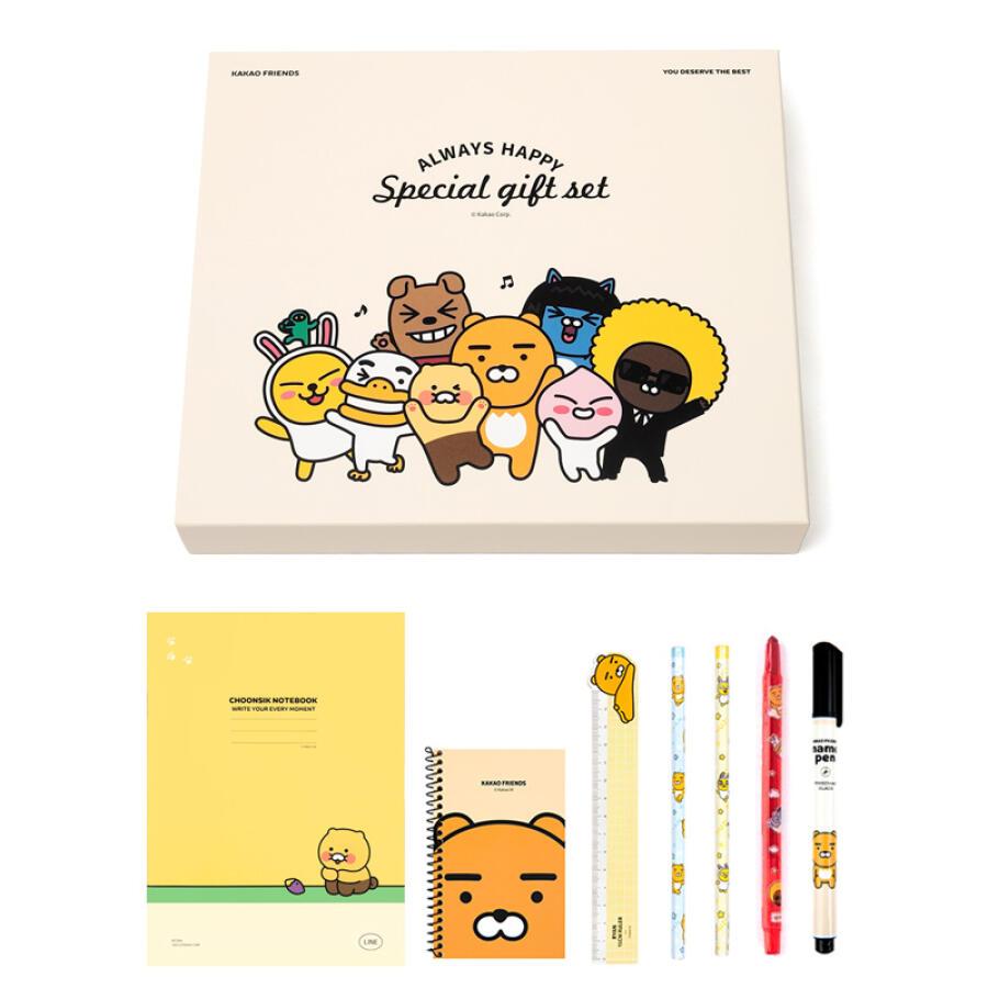 카카오프렌즈 力強い文具セット3