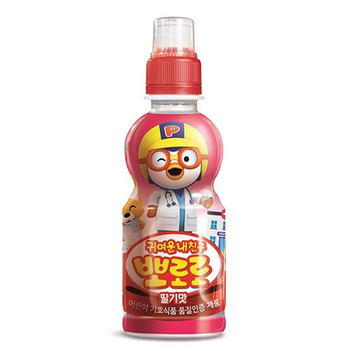 뽀로로 飲料 いちご味、235ml、24個