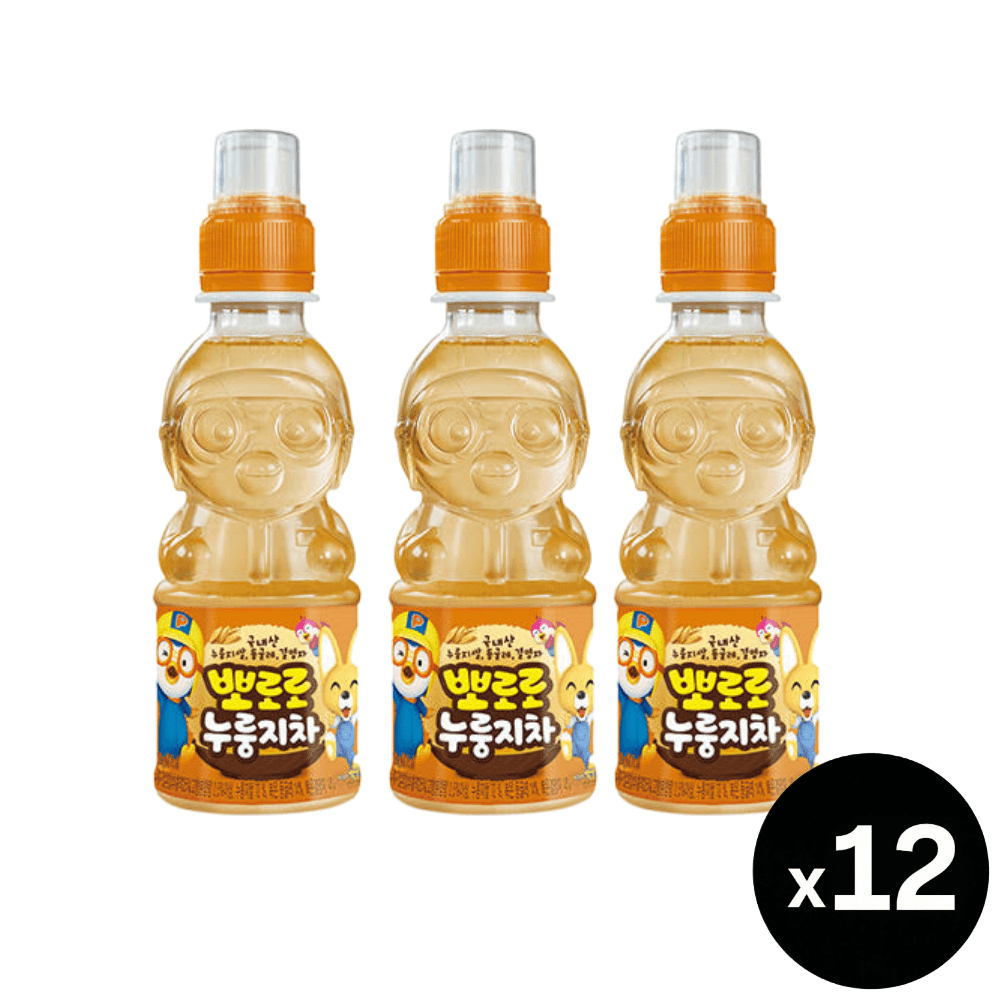 팔도 뽀로로 飲料  누룽지차、220ml、12個