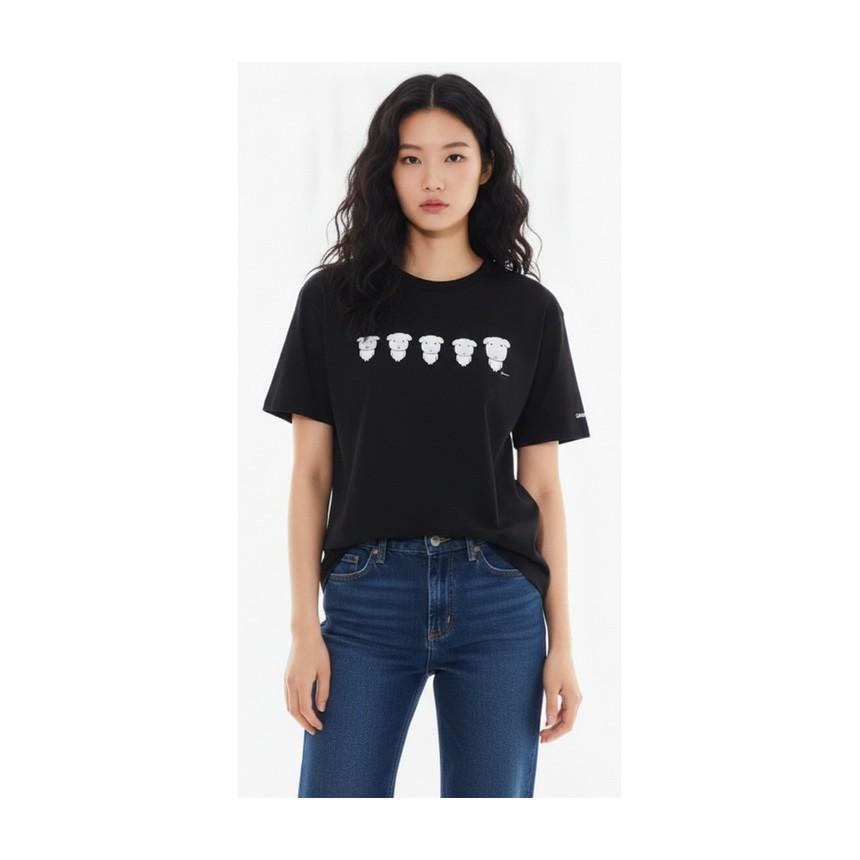 SPAO [가나디]半袖Tシャツ SPRLG25U09