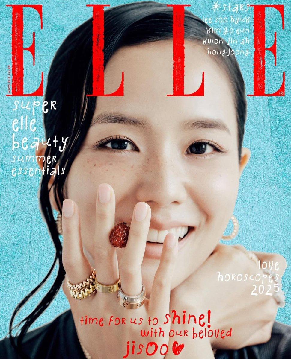 ELLE 2025.07 BLACKPINK ジス
