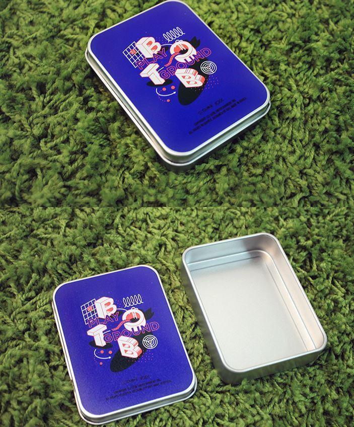 BTOB 틴 케이스 グッズ BTOB PLAYGROUND2 PLAYGROUND 2 OFFICIAL GOODS TIN CASE