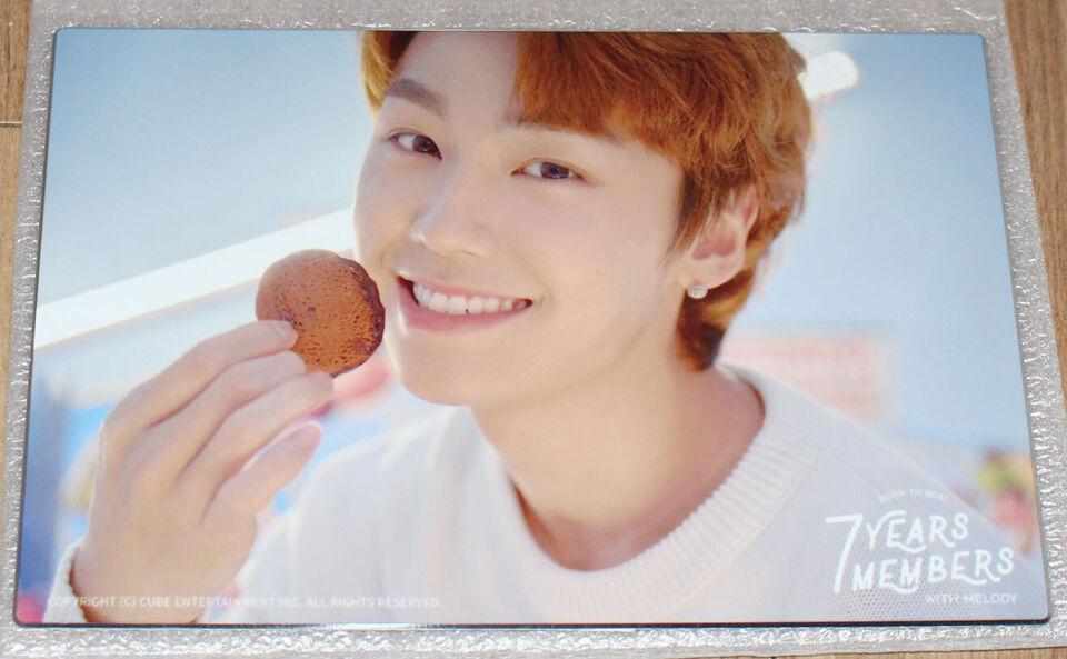 BTOB フレームフォト グッズ BTOB 7YEARS 7MEMBERS WITH MELODY OFFICIAL GOODS イルフン ALUMINIUM FRAME PHOTO