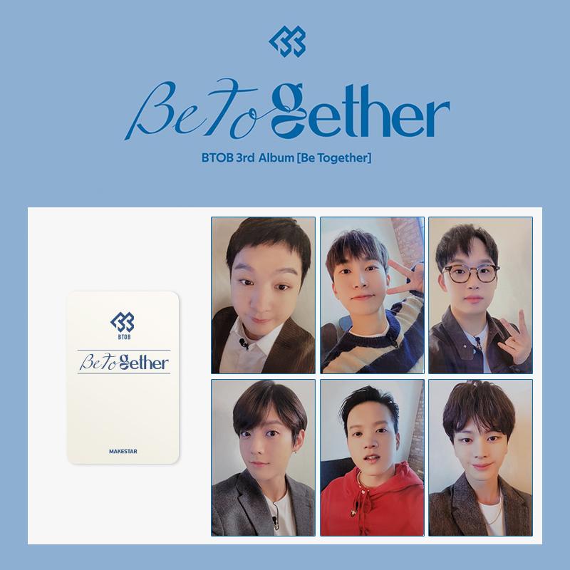 [未公開] BTOB (비투비) 正規アルバム 3集 [Be Together] メイクスター フォトカード 6種セット