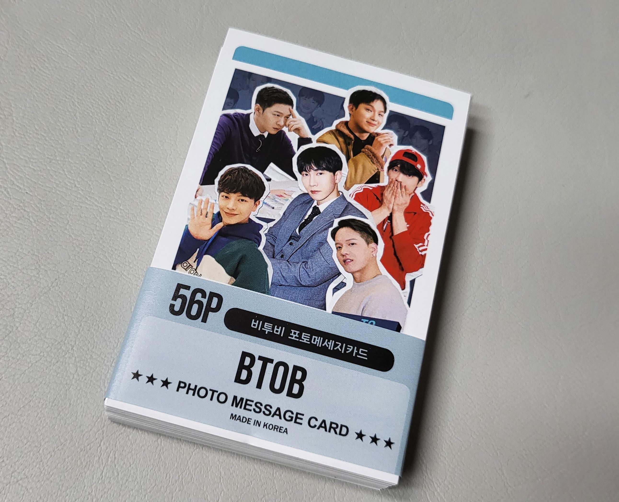 BTOB BTOB グッズ ミニポストカードセット 56枚構成 フォトカード