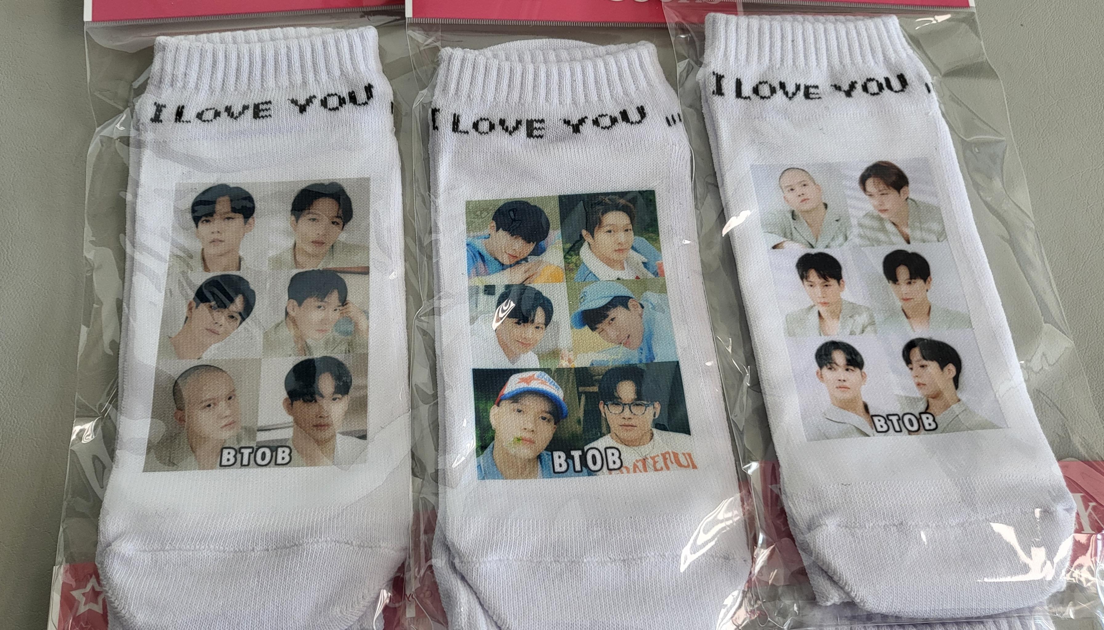 비투비 BTOB グッズ 靴下 アンクルソックス 1個