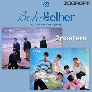 [2種ポスター] BTOB 3rd Album Be Together (ブロマイド2枚+筒)