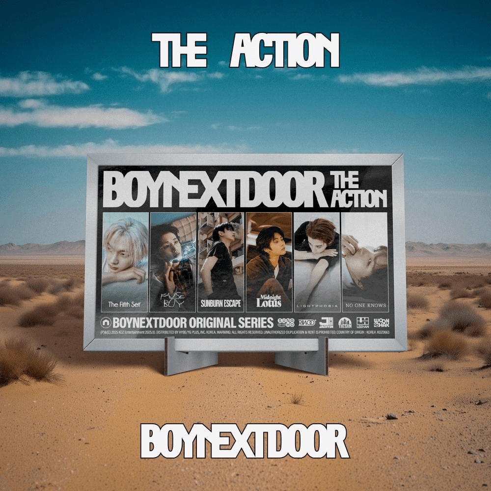 [メンバー選択] BOYNEXTDOOR Mini 5th Album BUNE DO THE ACTION フレームバージョン
