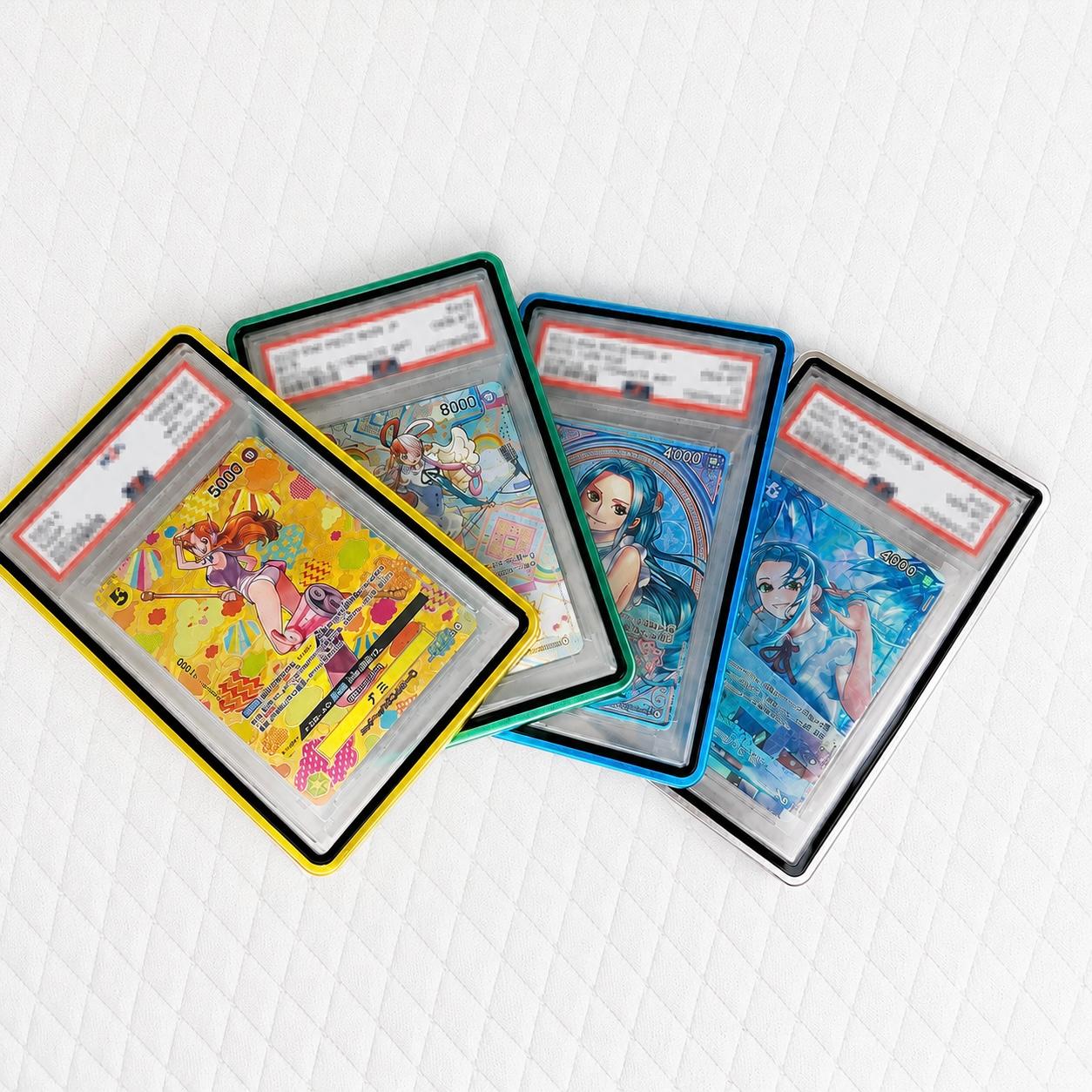 アカイバ グレード カードケース 18枚 カラー ポケモン ワンピース スポーツ PSA/CGC/CCG/brg