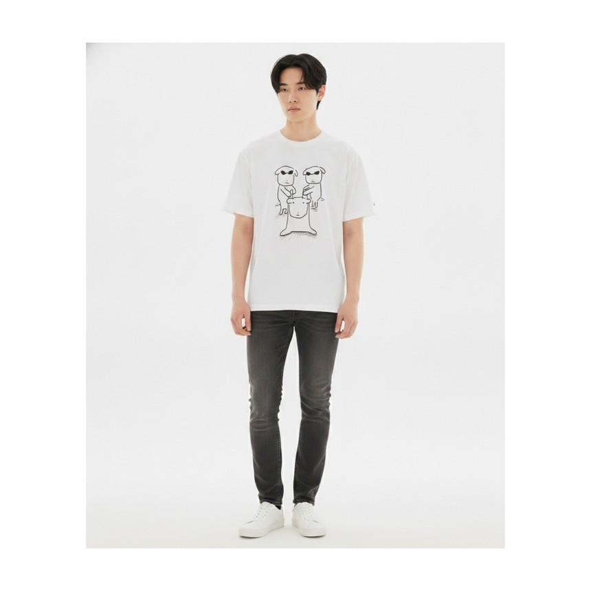 SPAO [GANADI] Tシャツ 半袖 SPRLG25U09