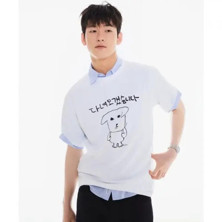 SPAO 가나디 半袖Tシャツ PRINT SPRLG25U09