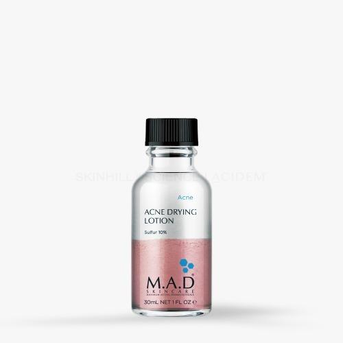 マッドスキンケア アクネ ドライイング ローション (サルファー 10%) 30g ニキビ 毛穴 皮脂