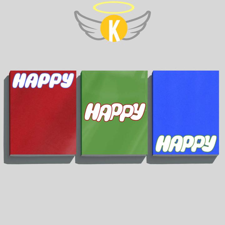 [公式グッズ] JIN アルバム HAPPY 通常盤 BTS JIN Happy 3種セット