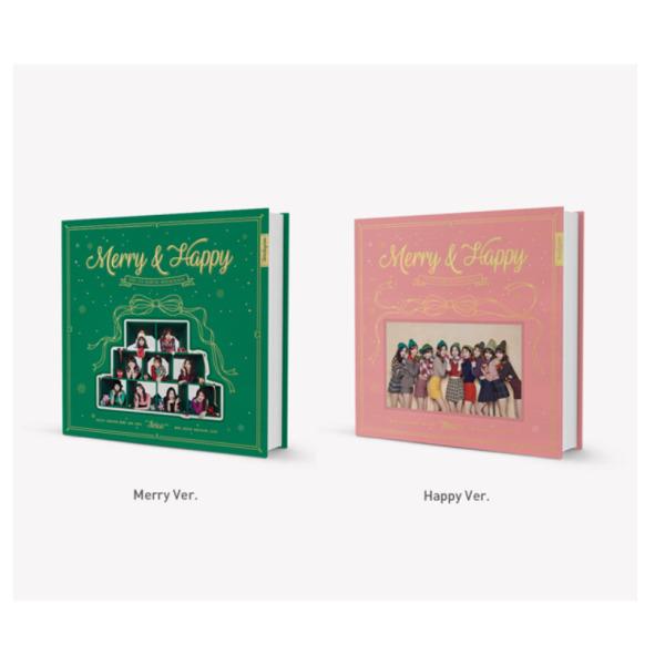 開封済みアルバム ポストカードなし | TWICE - Repackage 1st Album Merry Happy