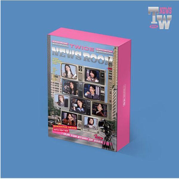TWICE (트와이스) - 2024 SEASON’S GREETINGS TWICE NEWS ROOM - 開封済みアルバム ポストカードなし