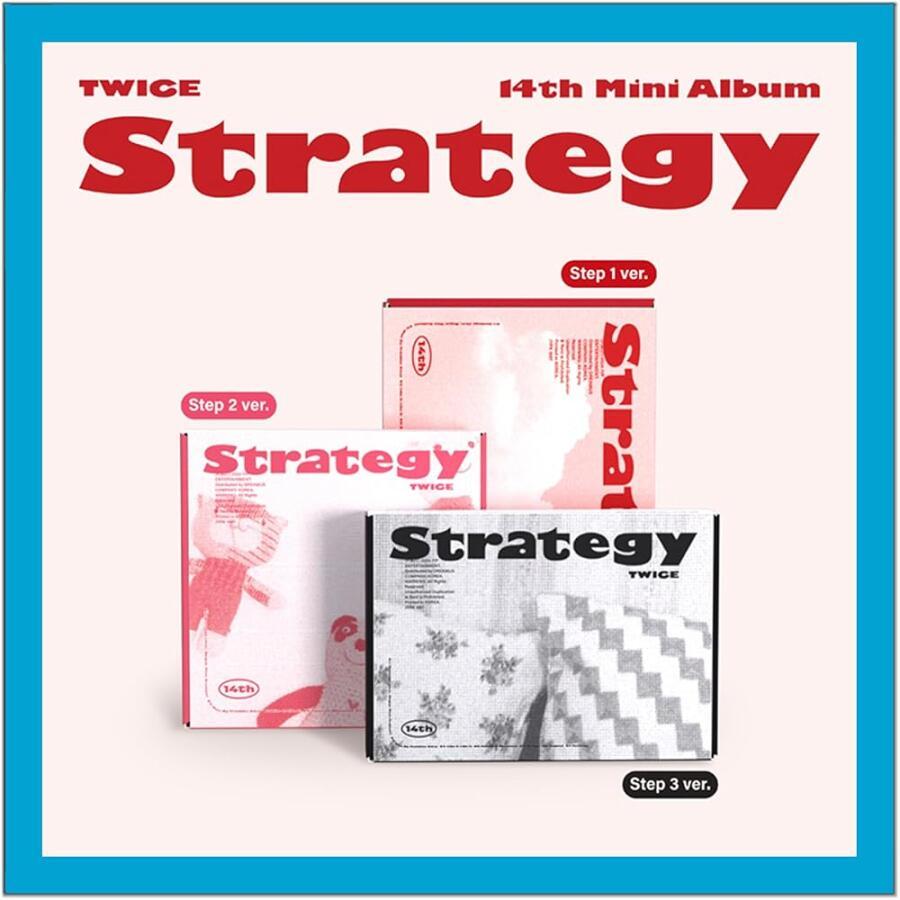 [Amazon公式] TWICE STRATEGY 14th Mini Album (フォトブック - Step3 Ver)