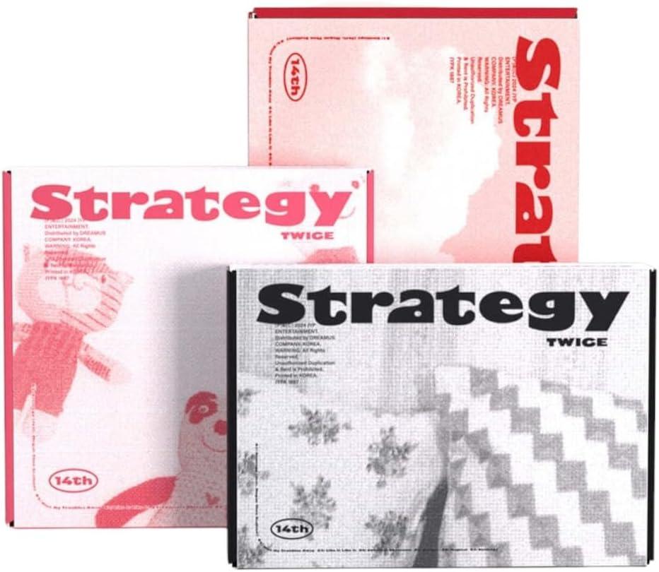 TWICE - 14th Mini Album STRETRAGY フォトブック STEP ランダム 1ea Ver.