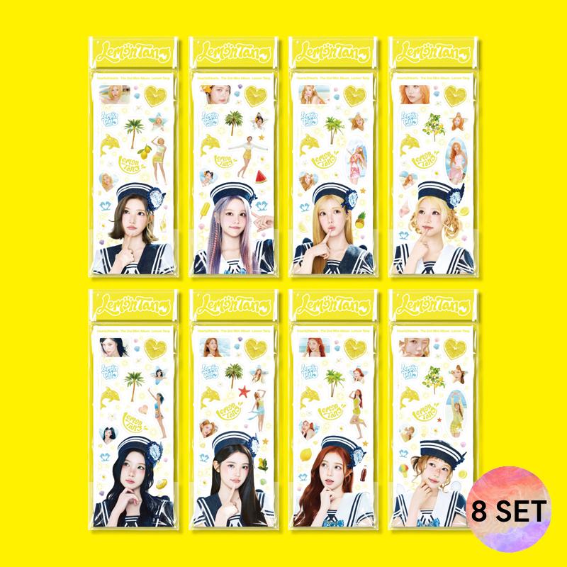 [8種SET] Hearts2Hearts ミニ 2集 [Lemon Tang] Sticker Ver.