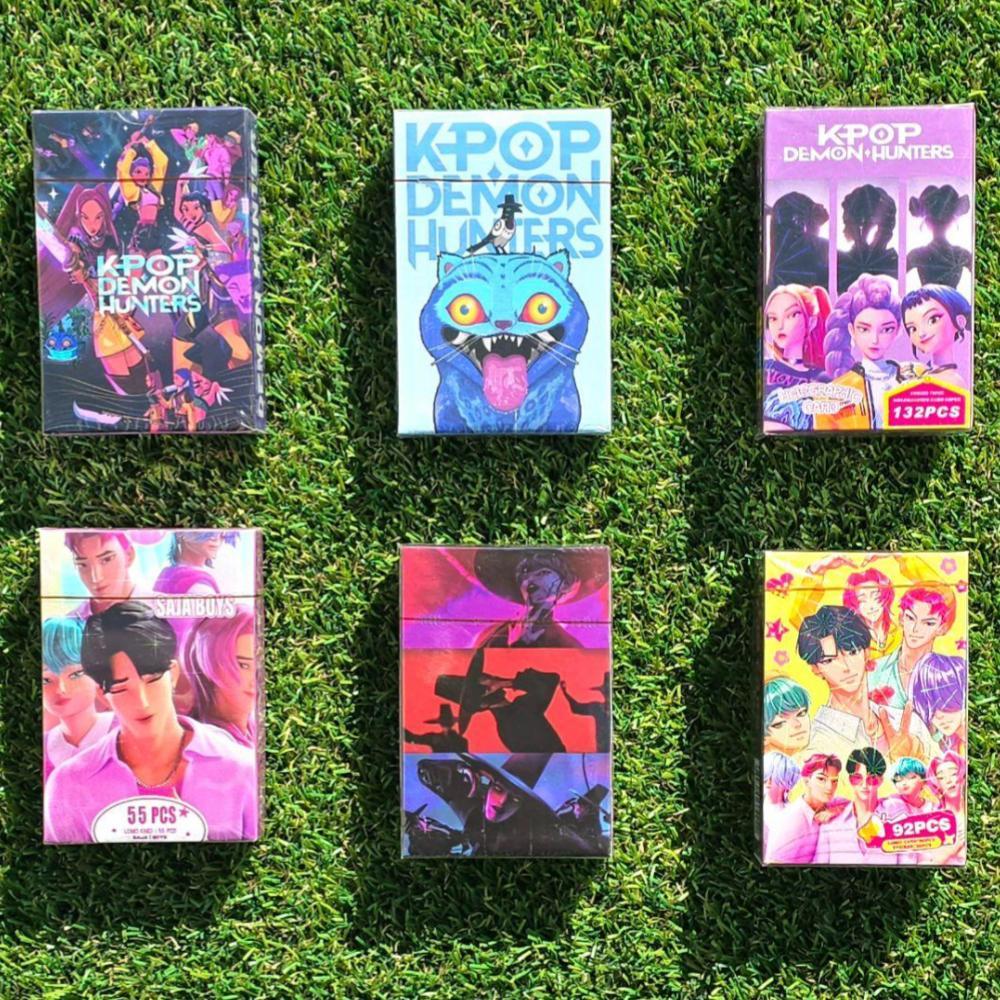 K-POP 데몬 헌터스 최신상 55장 포토카드 더피 헌터릭스 사자보이즈 케데헌 포카