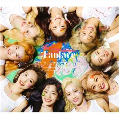 (트와이스 CD+DVD 초회한정반 A) TWICE - Fanfare 수입반
