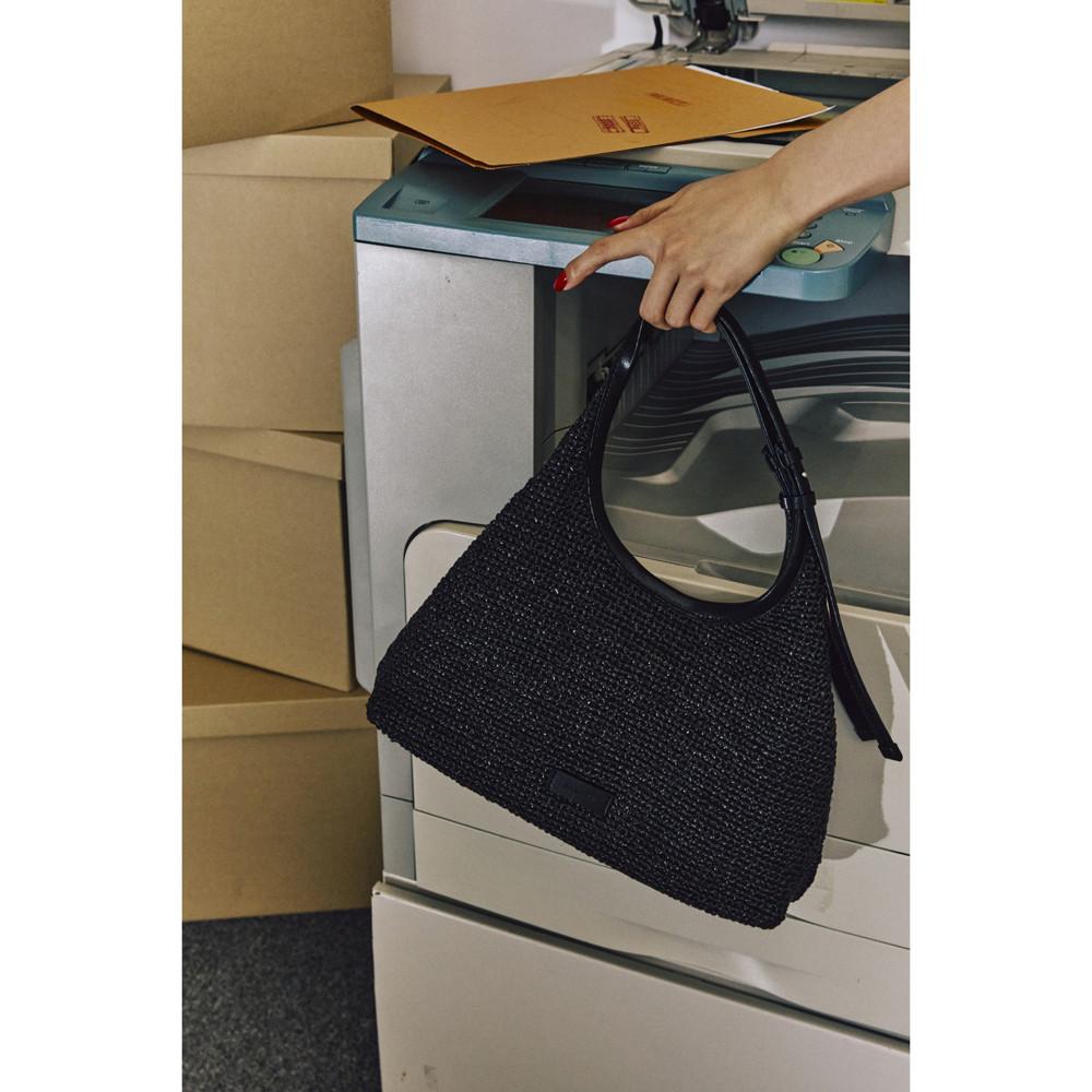 [쿠론] Seine Tote 30 Raffia ブラック RCBTX25656BKX