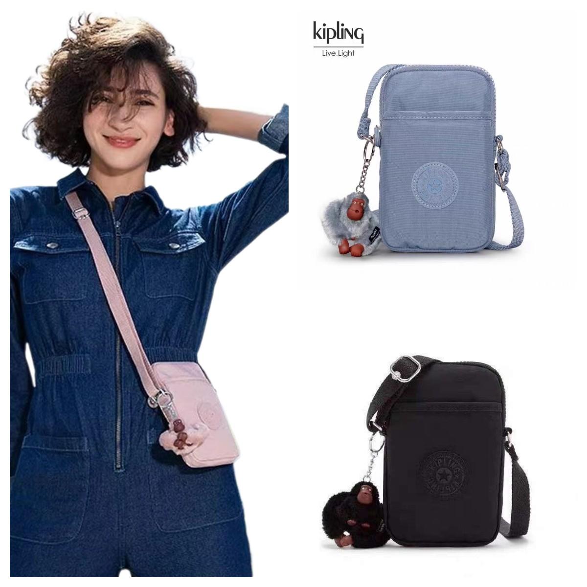 키플링 탈리 ナイロン ジッパー フォン ポーチ kipling Tally ミニクロスバッグ 携帯電話バッグ