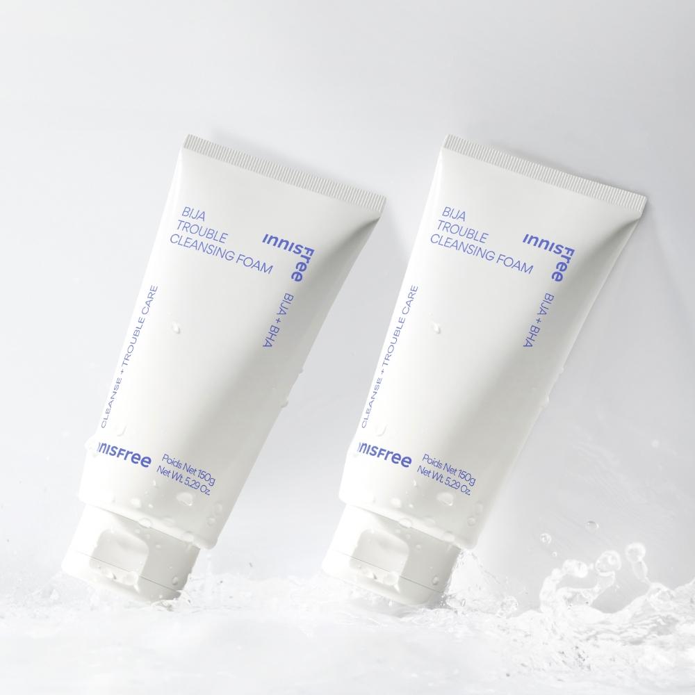 [ダブルセット] innisfree ビジャ トラブル クレンジングフォーム 150ml 2個
