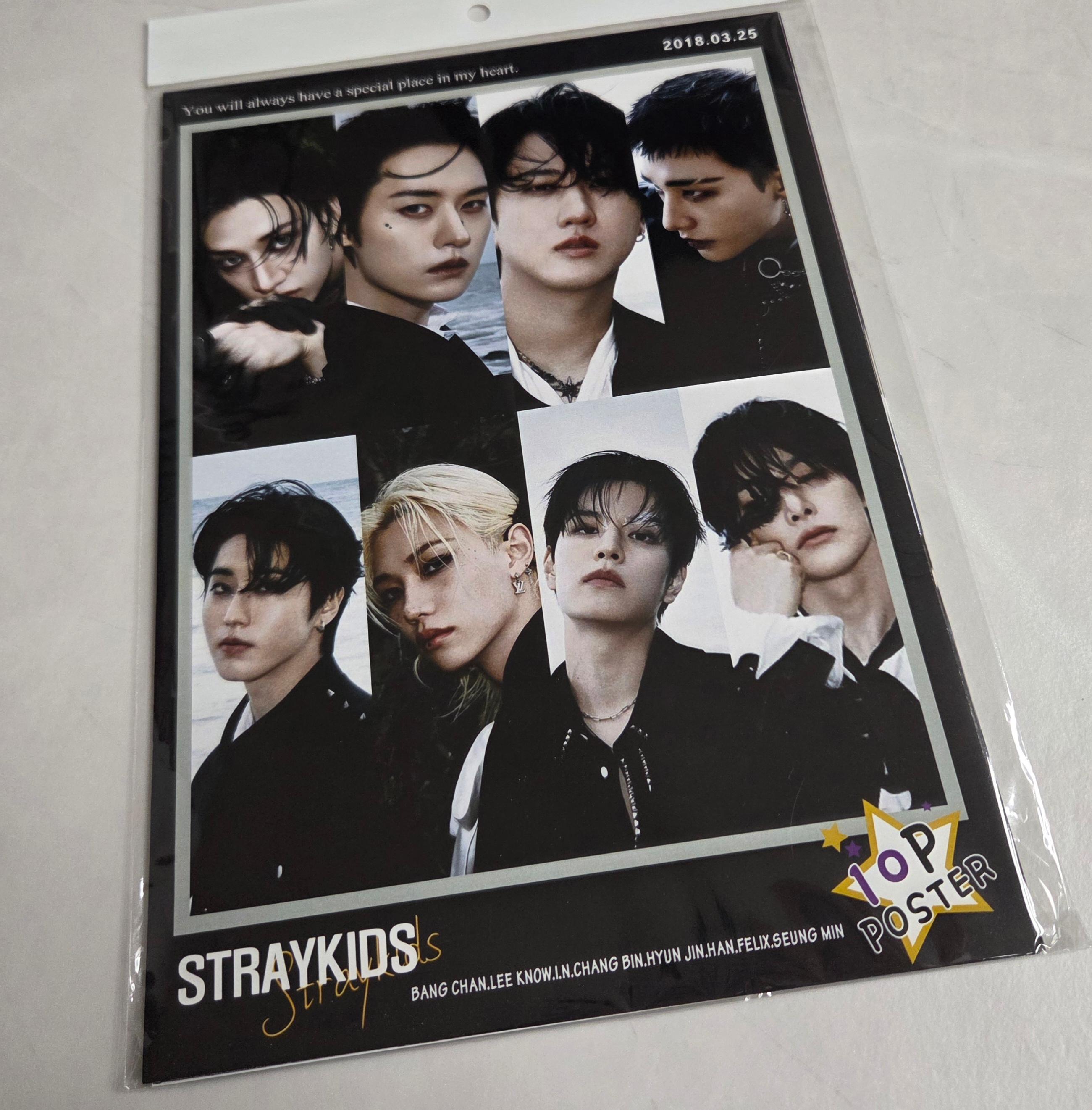 StrayKids STRAYKIDS グッズ ポスター 10枚セット A4サイズ