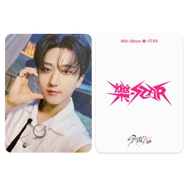 [창빈] Stray Kids 포카 창빈 ROCKSTAR 앨범 JYP SHOP 특전 포토카드 포카