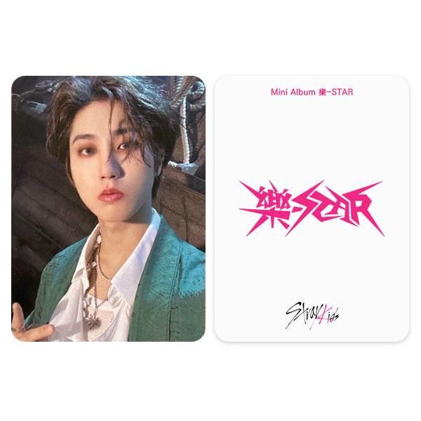 [한] Stray Kids 포카 한 ROCKSTAR 앨범 JYP SHOP 특전 포토카드 포카