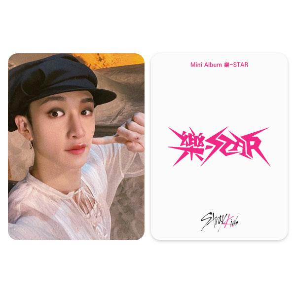 [방찬] Stray Kids 포카 방찬 ROCKSTAR 앨범 JYP SHOP 특전 포토카드 포카