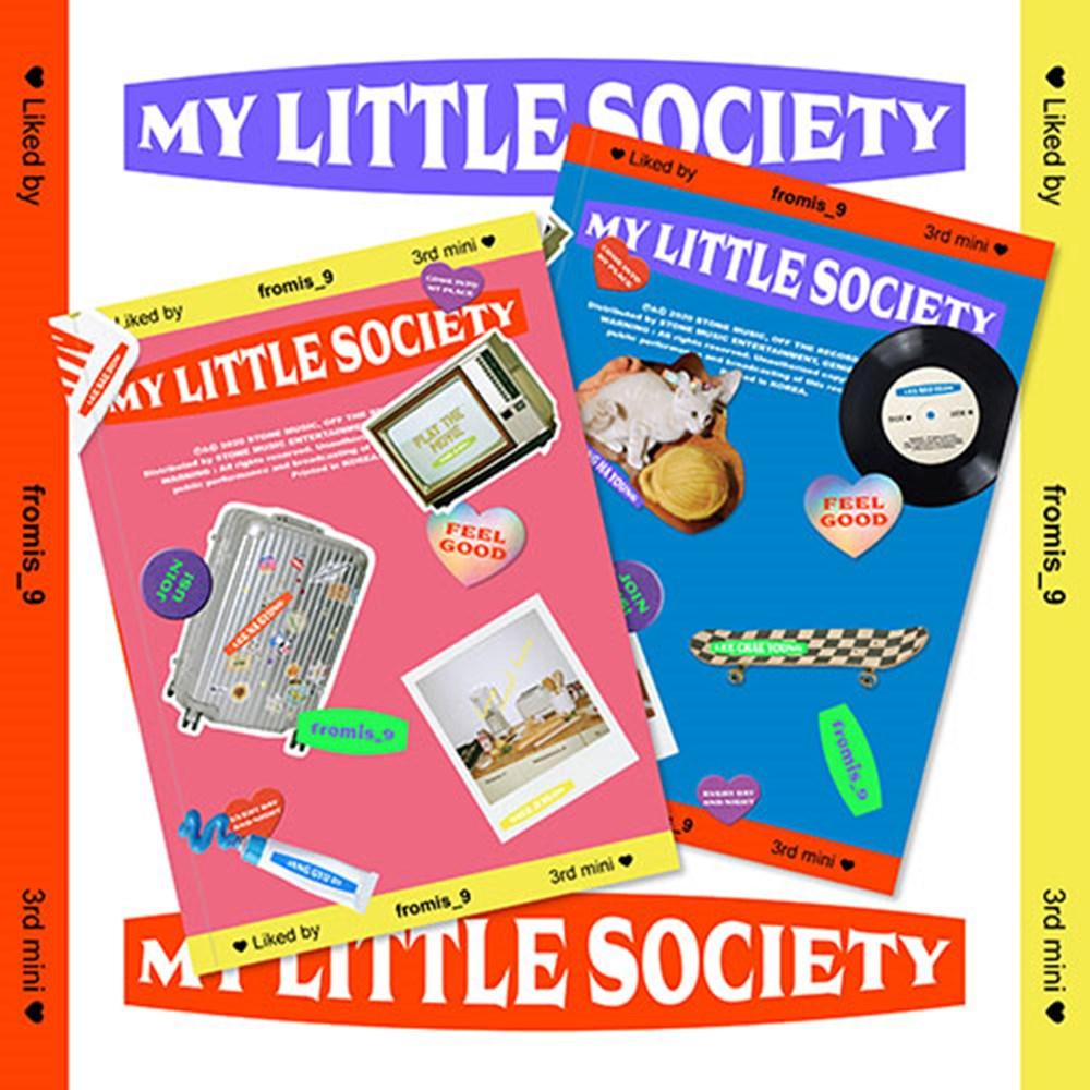 (2종세트) 프로미스나인 3집 미니 My Little Society