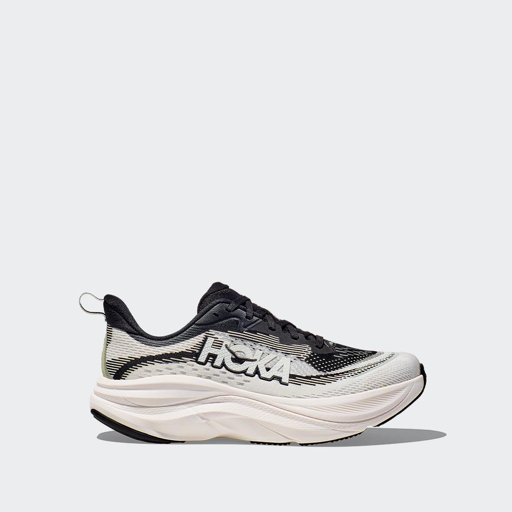 Hoka レディース スカイフロー ワイド 1155118-BWHT