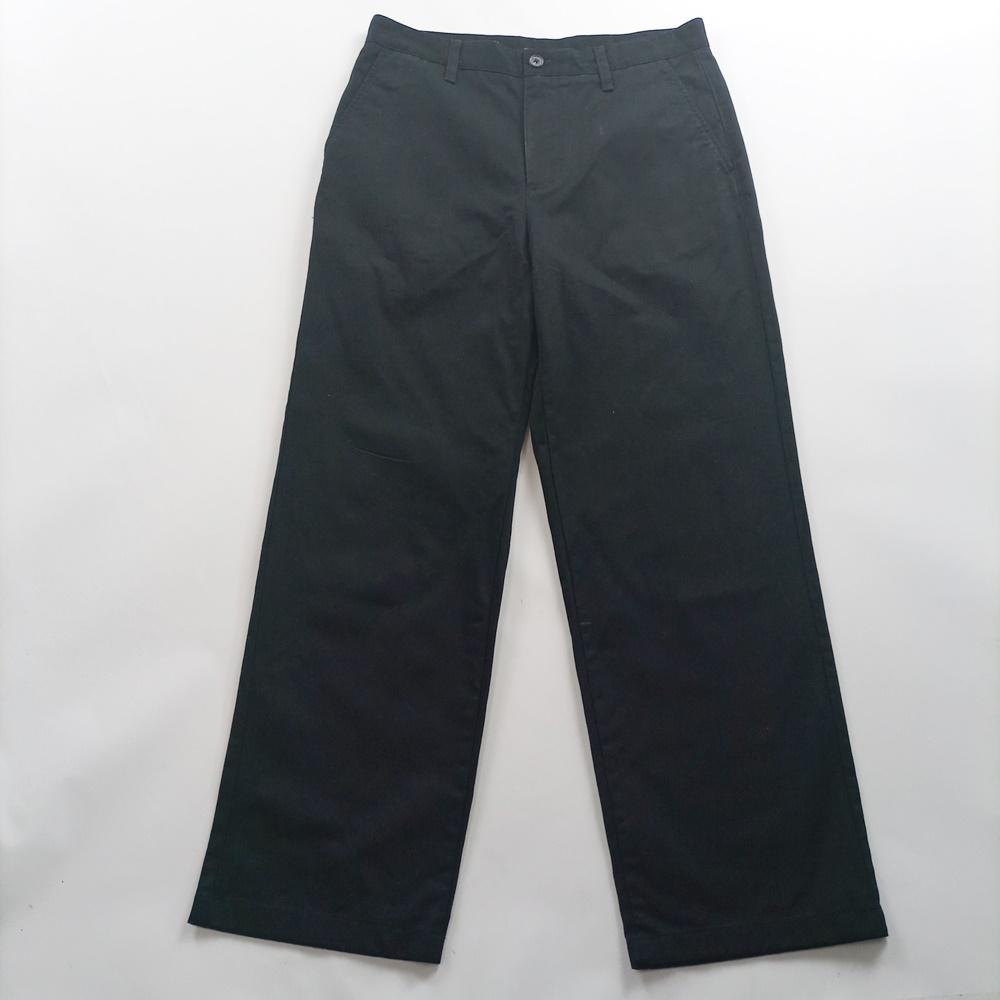 Musinsa Standard チノパンツ サイズ32 ストレート ブラックデニム パンツ