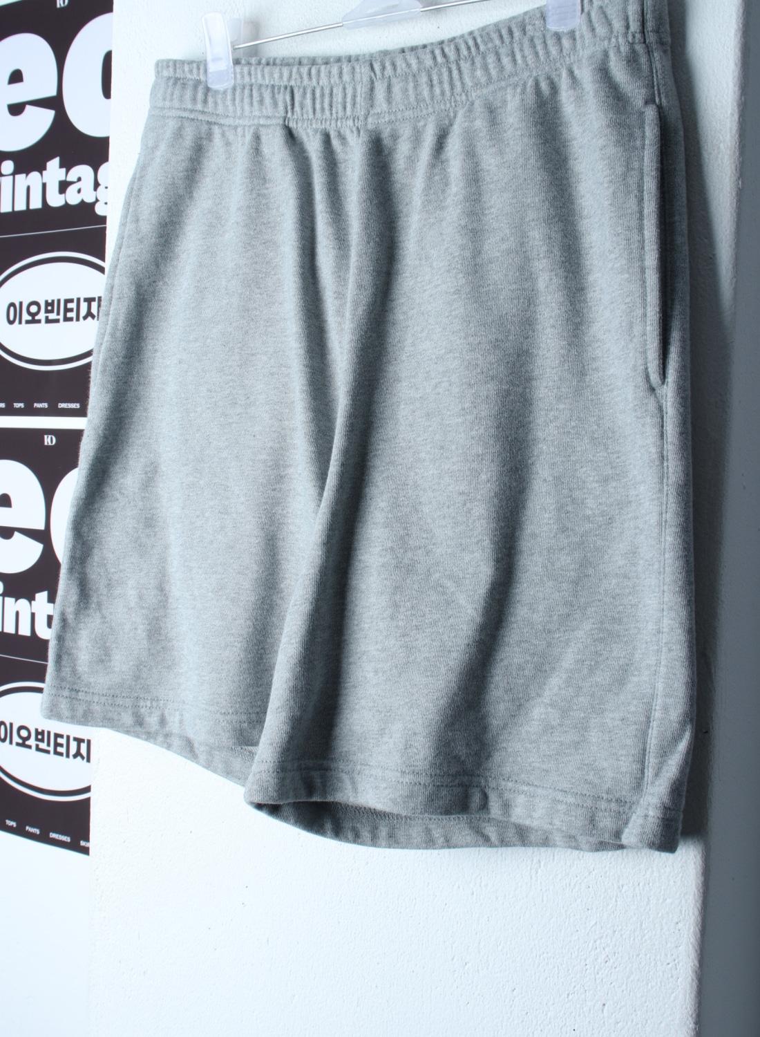 (M-L) Musinsa Standard ハーフパンツ バンディング 無地 グレー47